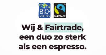 Je bekijkt nu Bio Planet – Wij & Fairtrade, een duo zo sterk als een espresso
